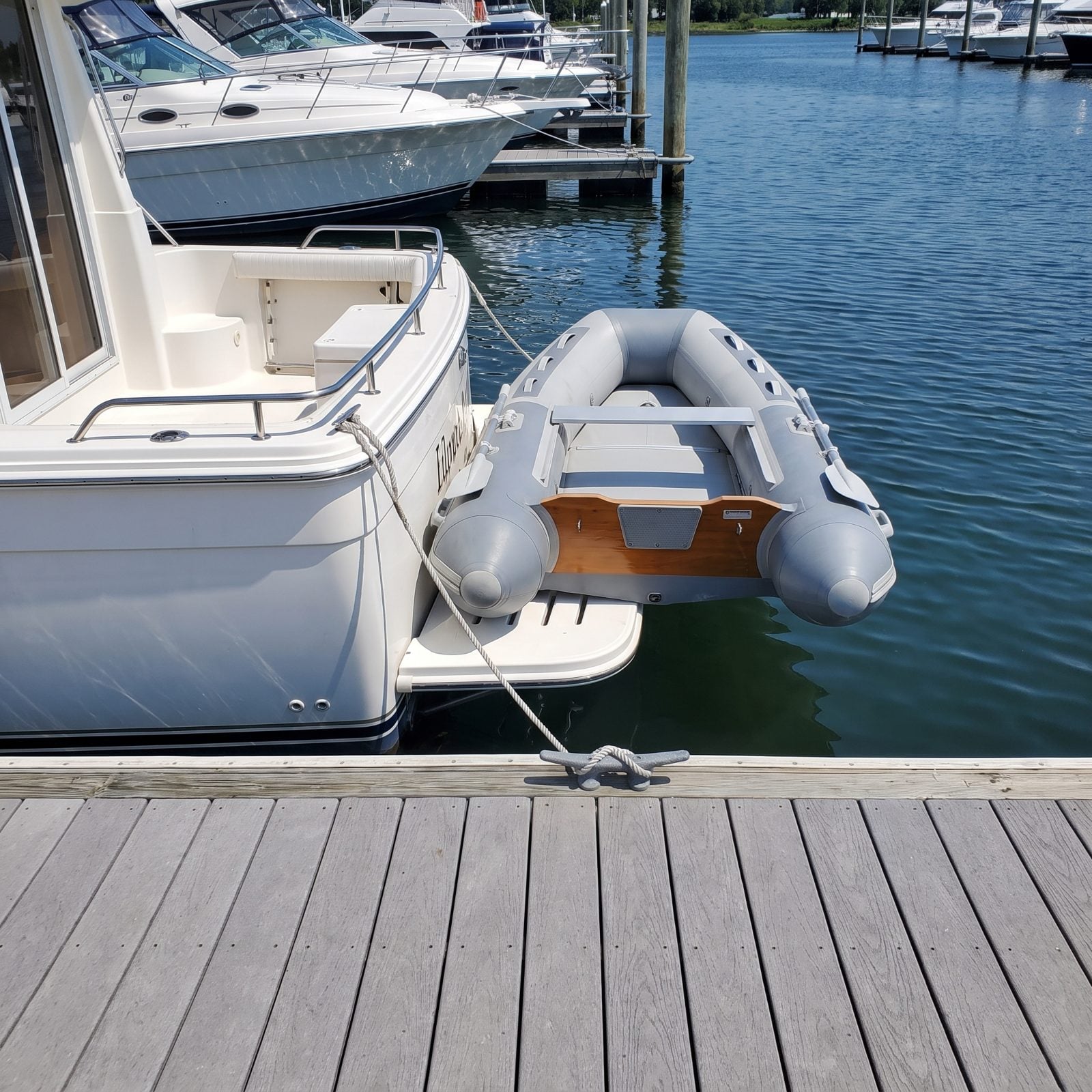Secure Dinghies Where They Cannot Block the Fairway