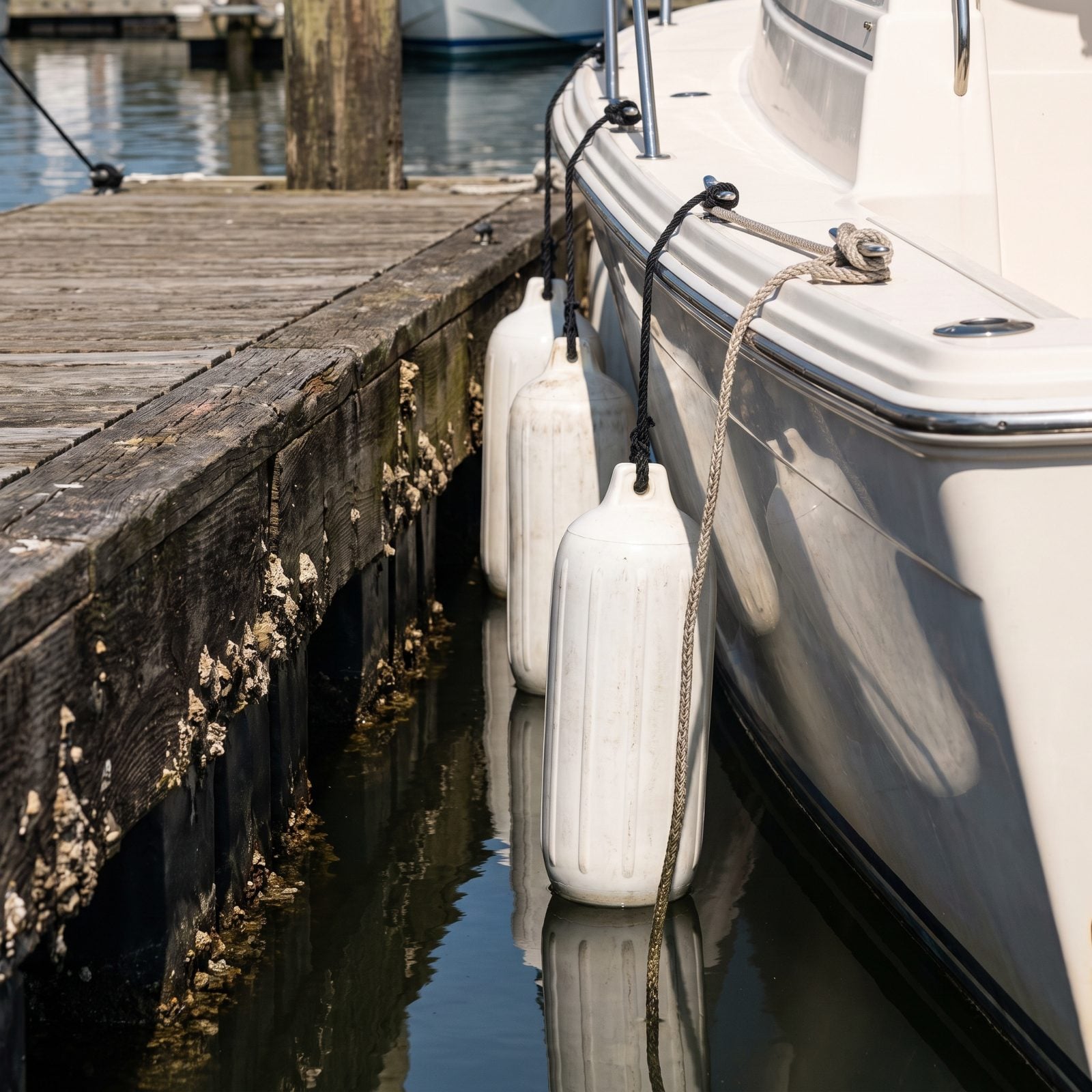 Set Fenders for the Dock's Real Height, Not a Guess