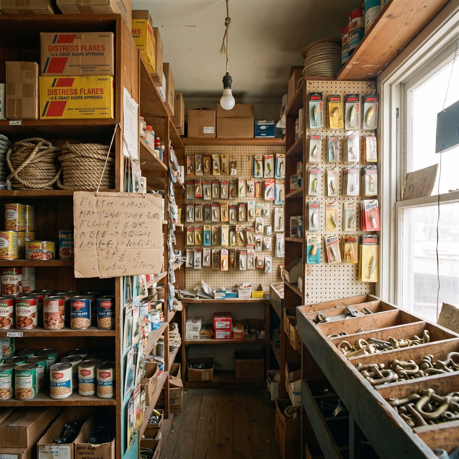 A Ship's Store Packed Floor to Ceiling