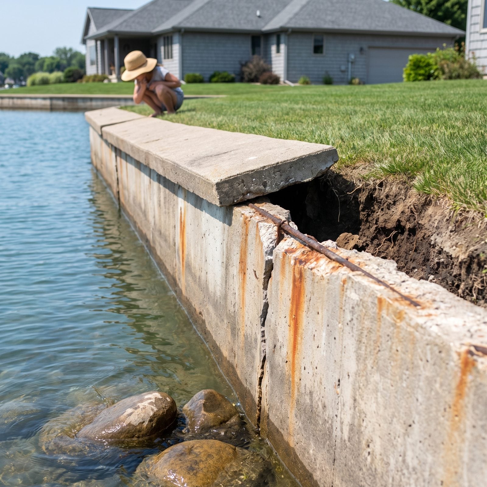 Skipping a Seawall or Bulkhead Inspection