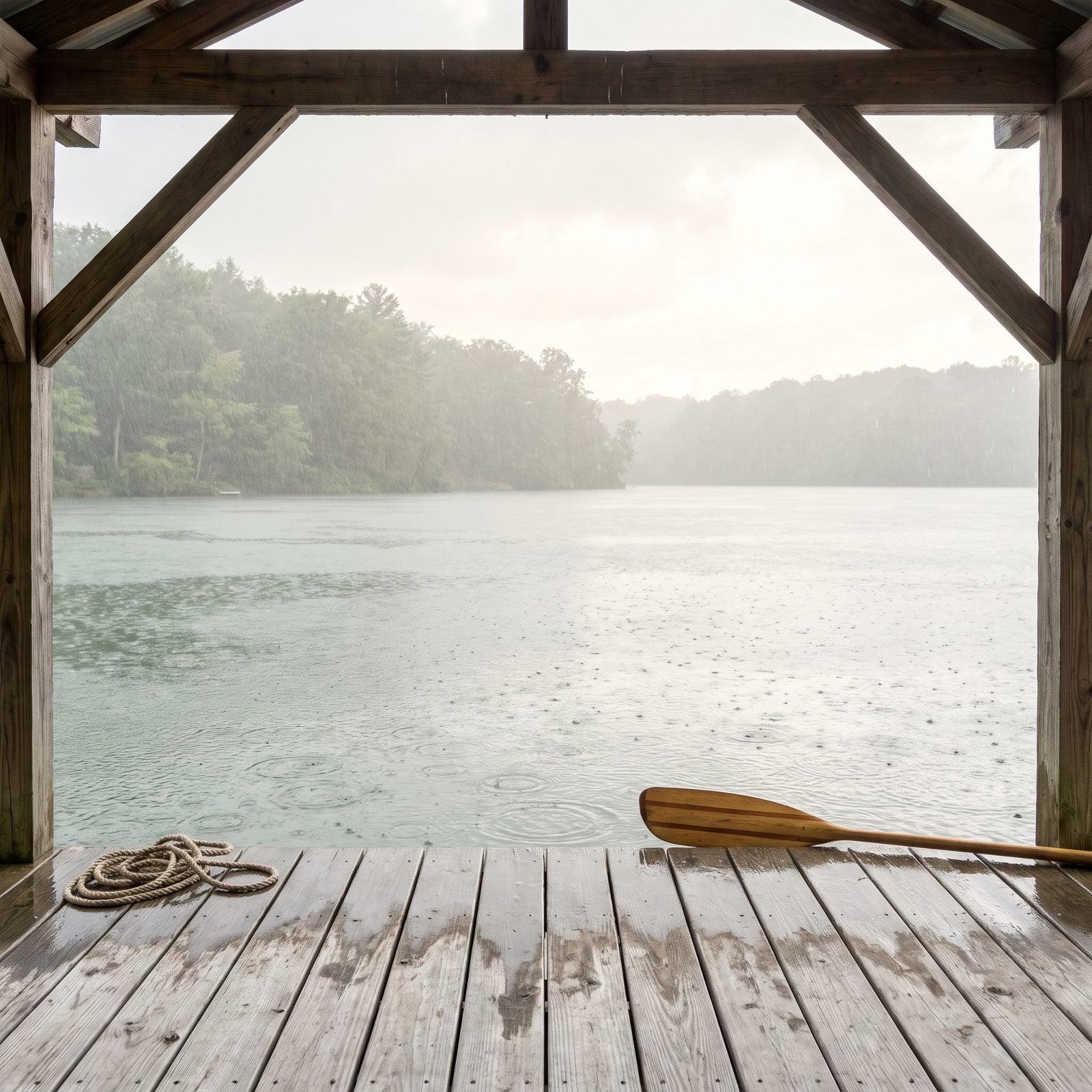 The Smell of Rain Triggers a Dock, Not a Street