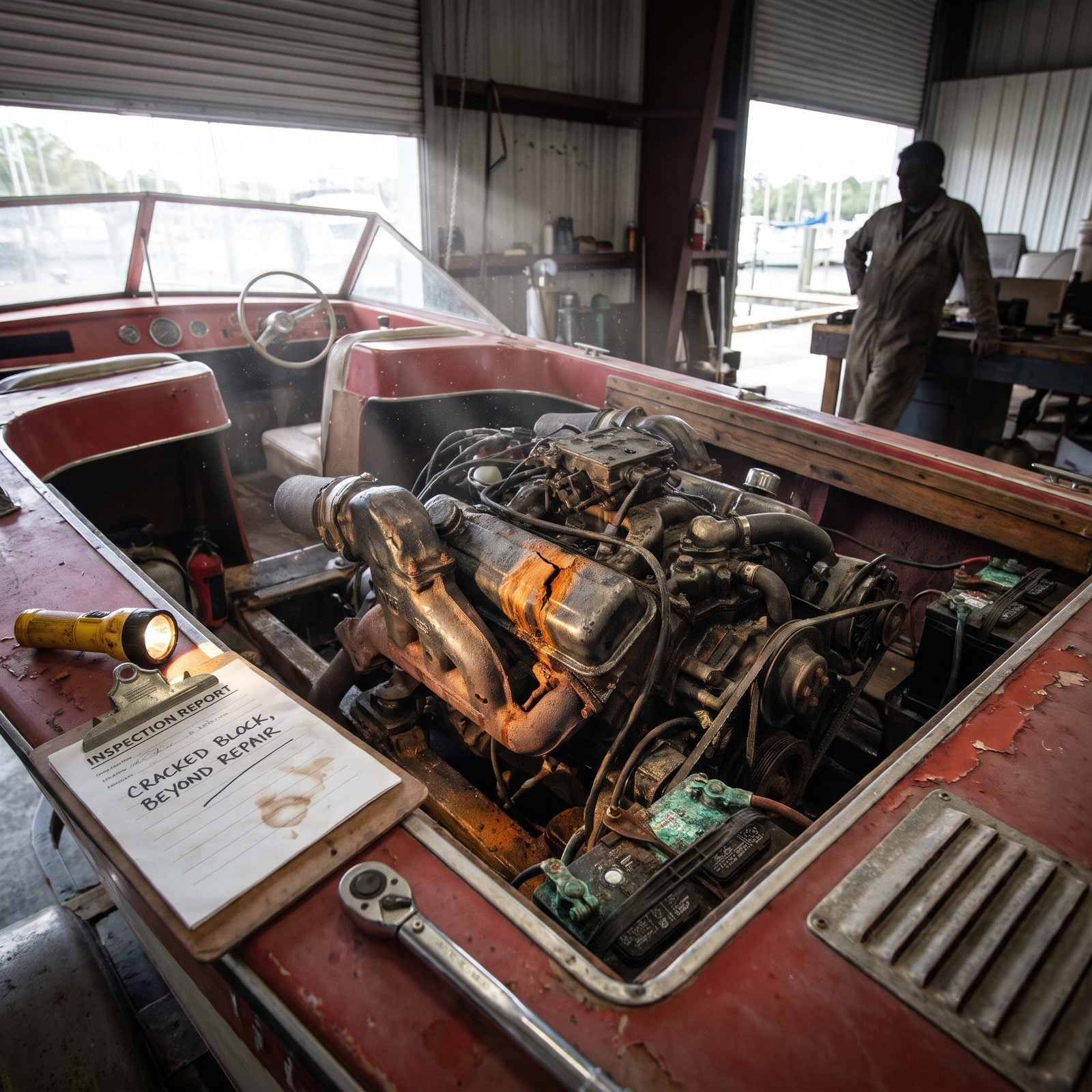 Sometimes the Marine Mechanic Has to Say It
