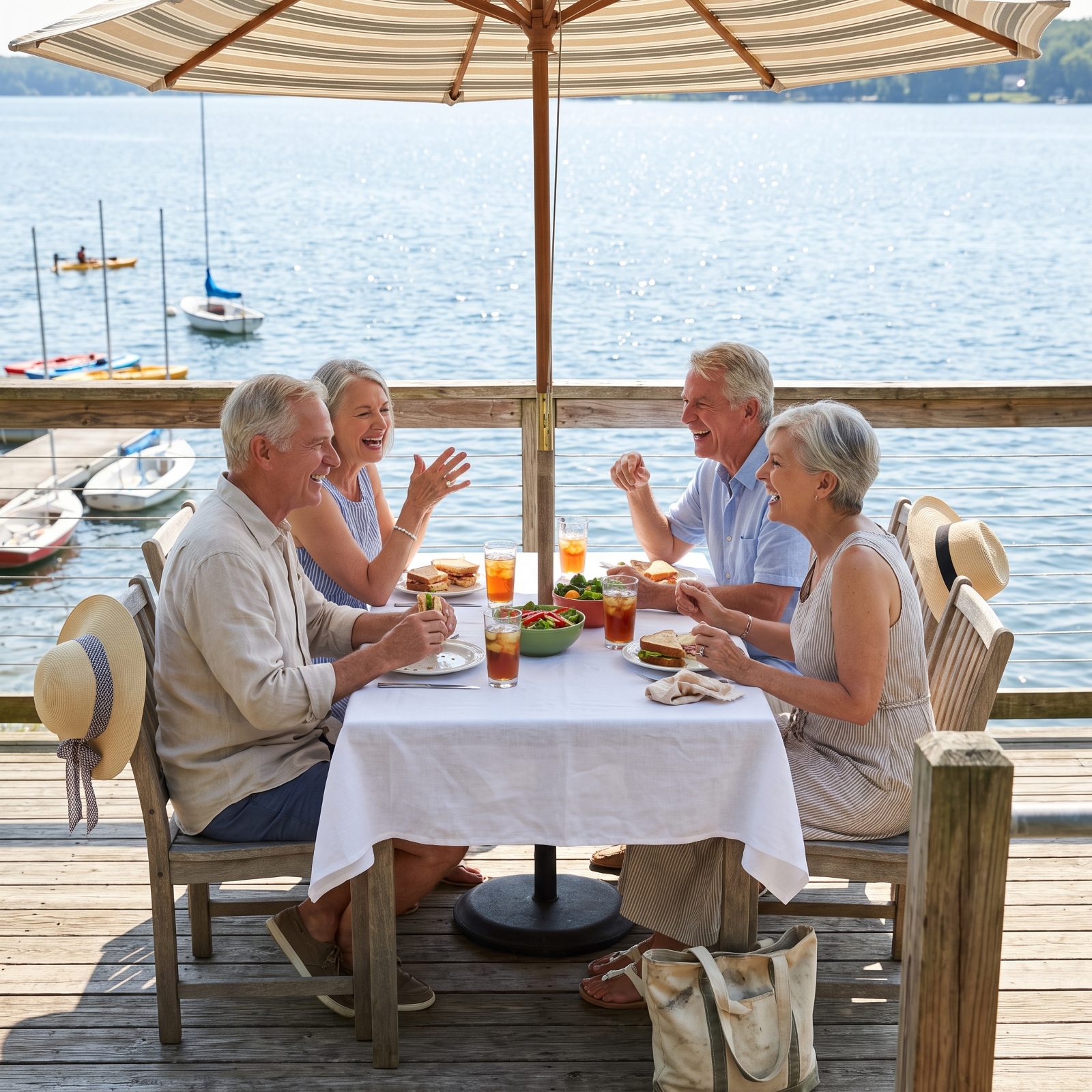 A Standing Weekly Lunch That Prevents Social Drift