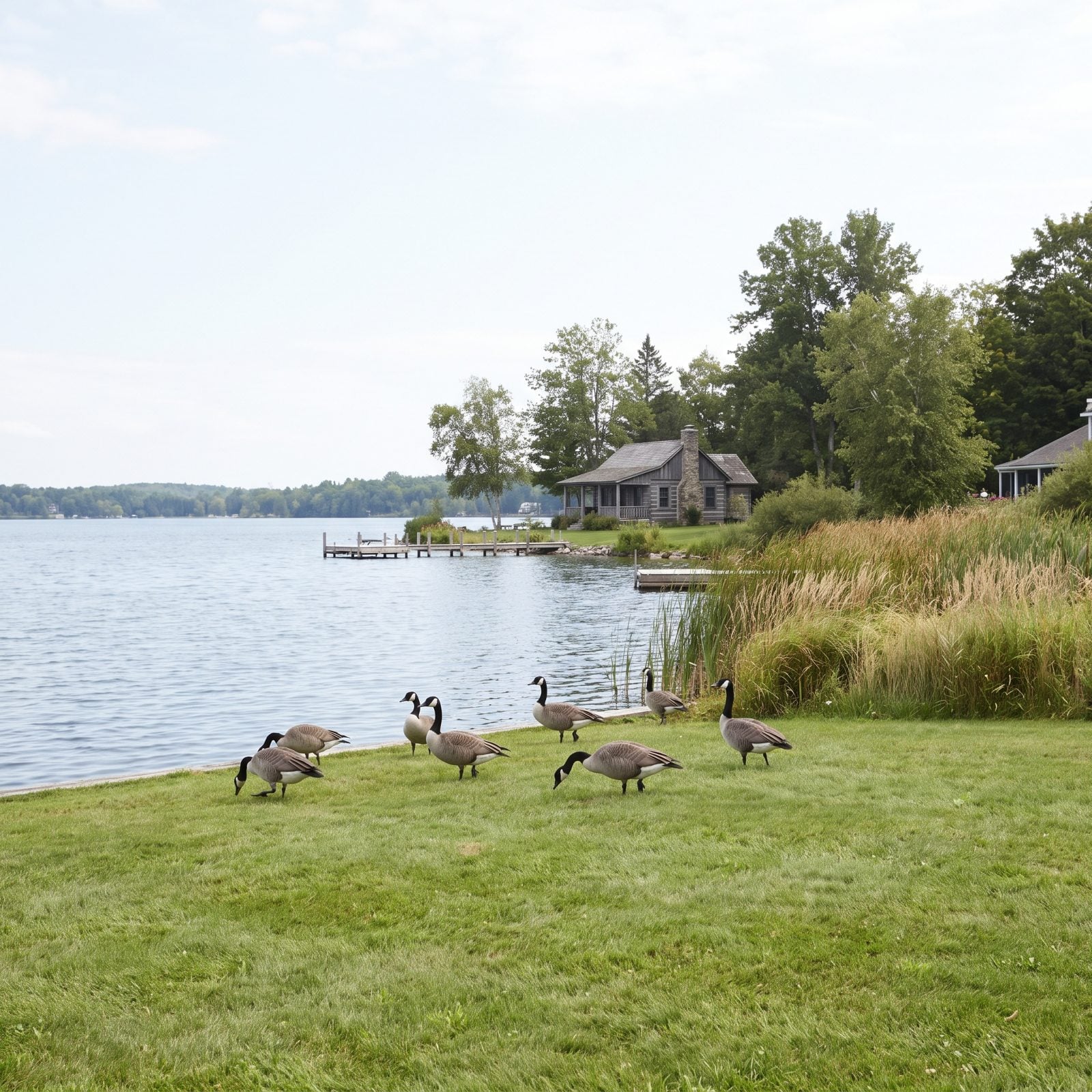 Stop Chasing Geese Off a Wide-Open Lawn