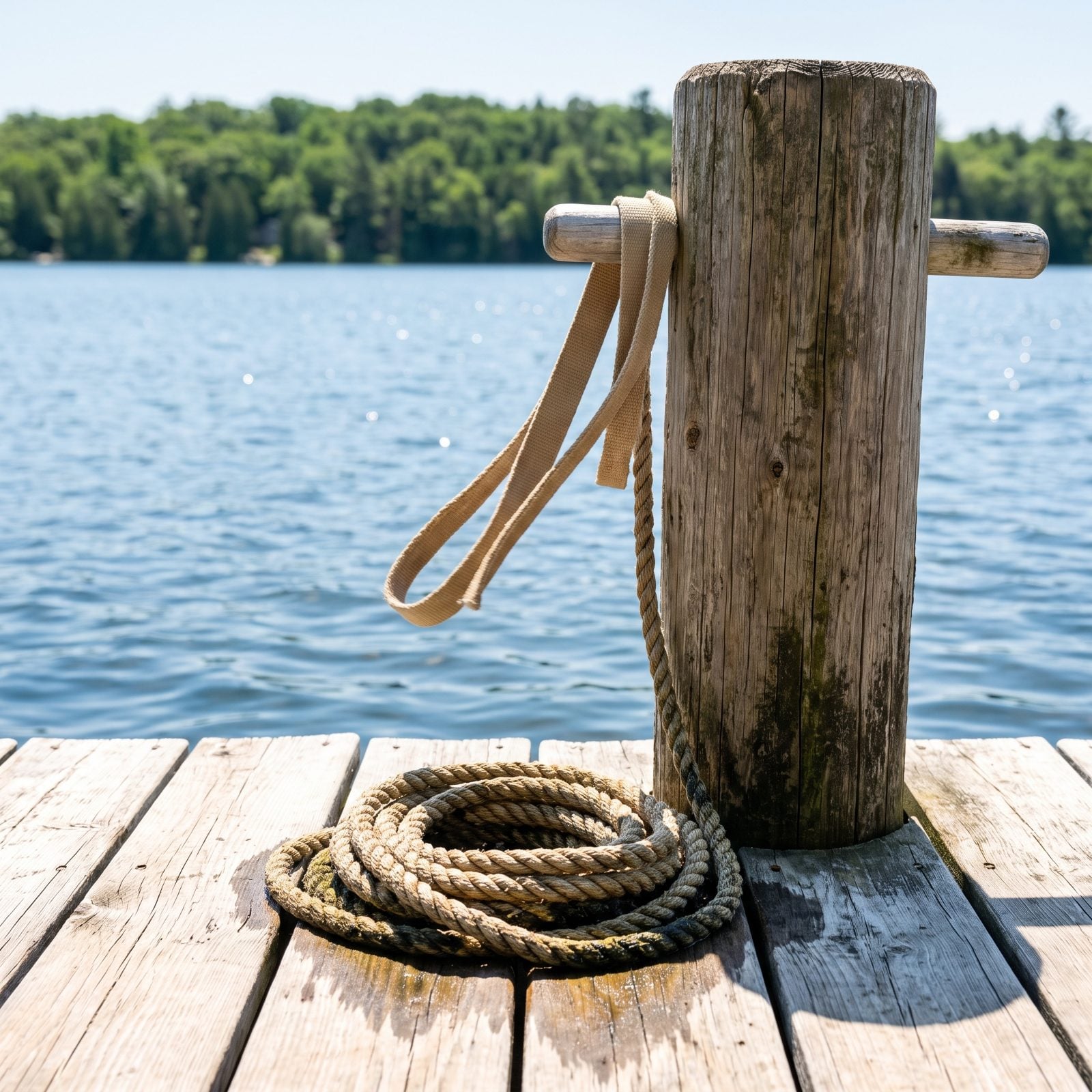 Stop Coiling Wet Dock Lines Into Tight Bundles