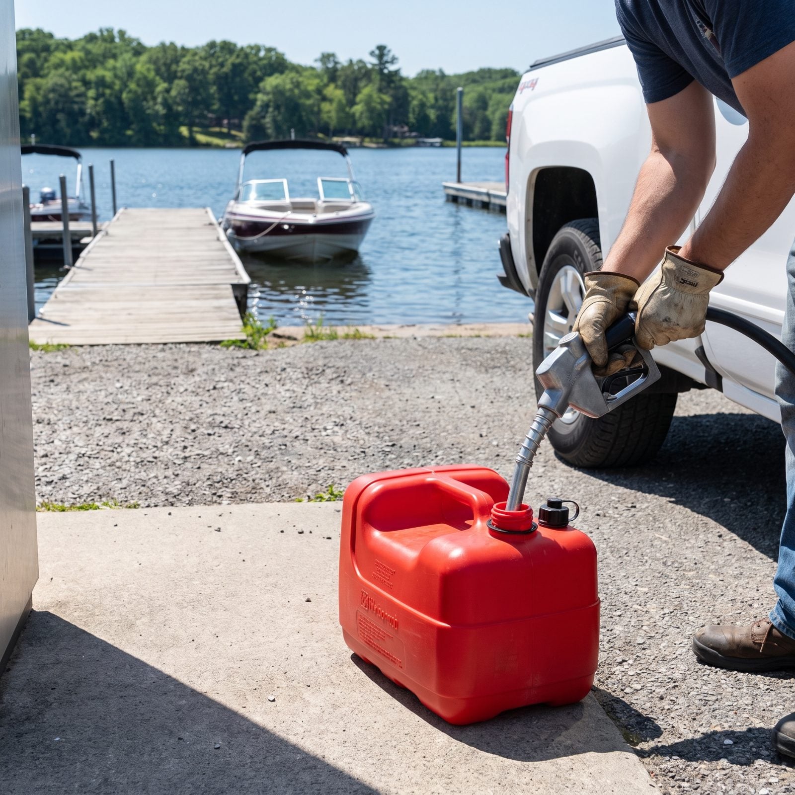 Stop Filling Portable Fuel Tanks While They Sit on the Dock