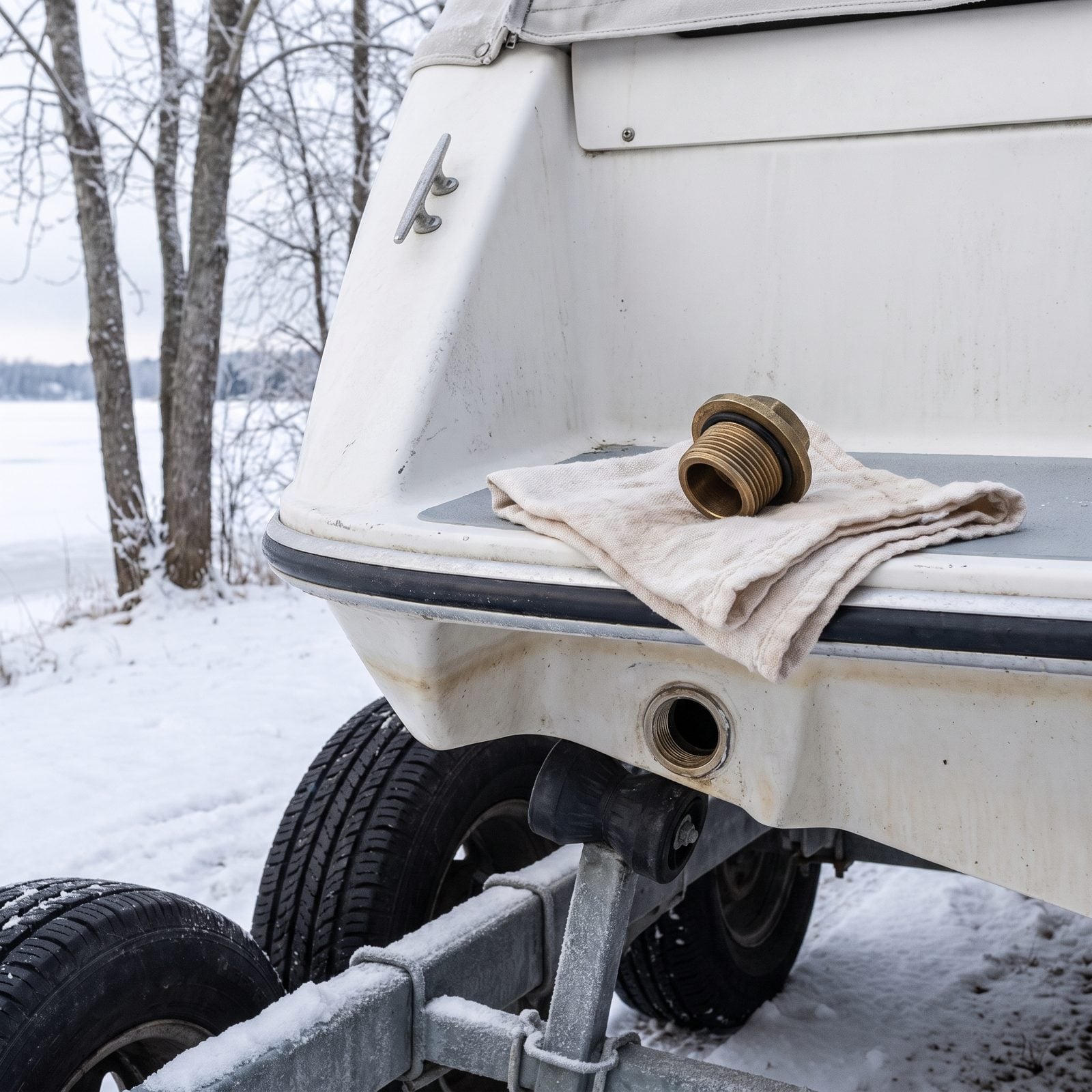 Stop Leaving the Drain Plug in a Stored Boat