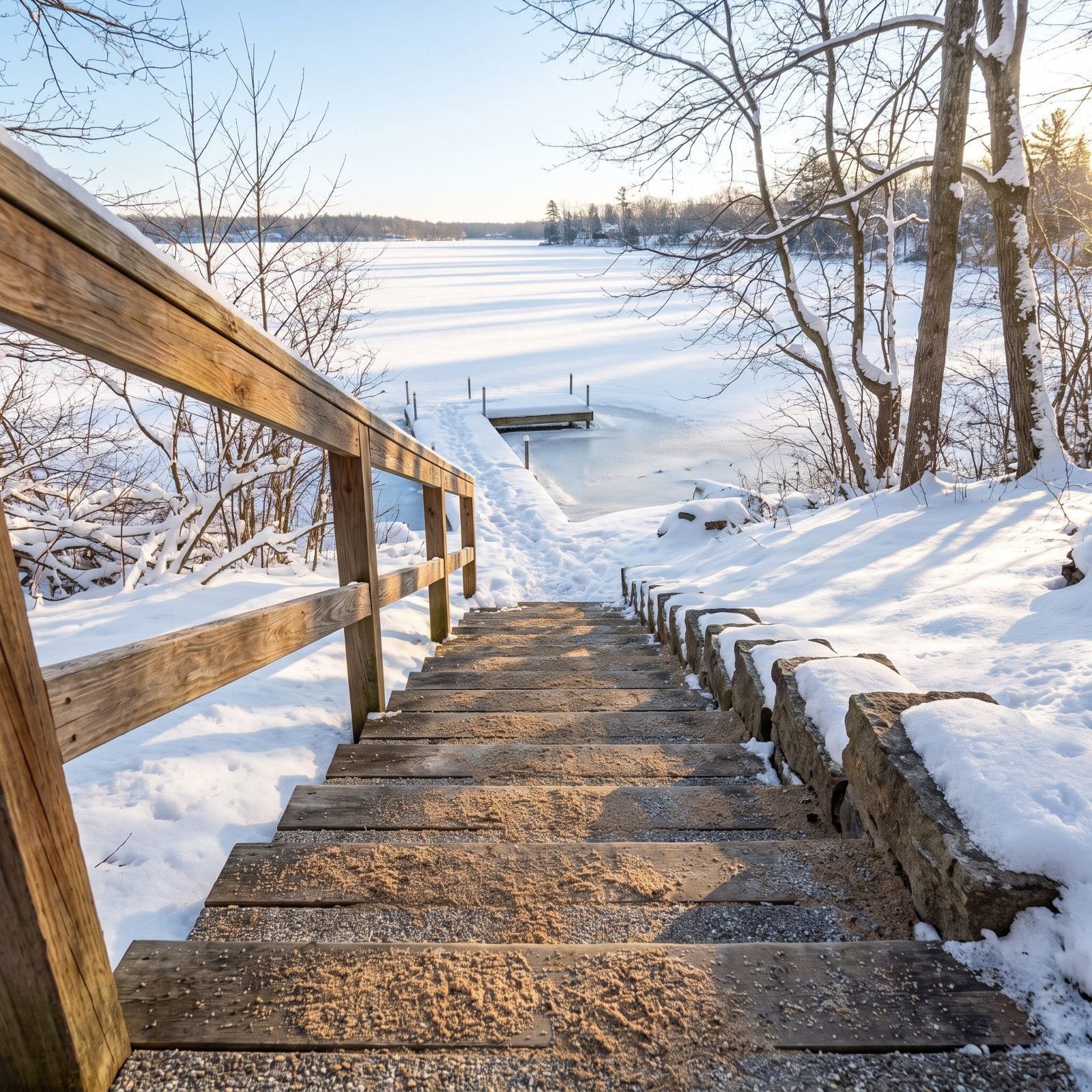 Stop Salting Lakeside Steps and Paths