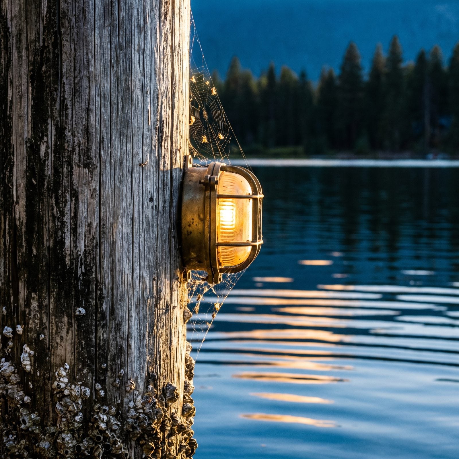 Stop Sweeping Spiderwebs Off Every Dock Light