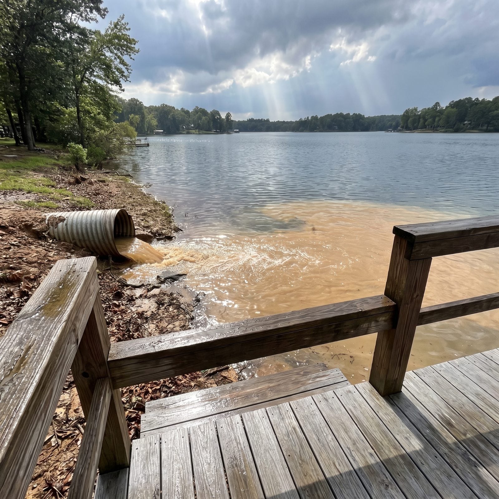 Stop Swimming Immediately After Heavy Rain