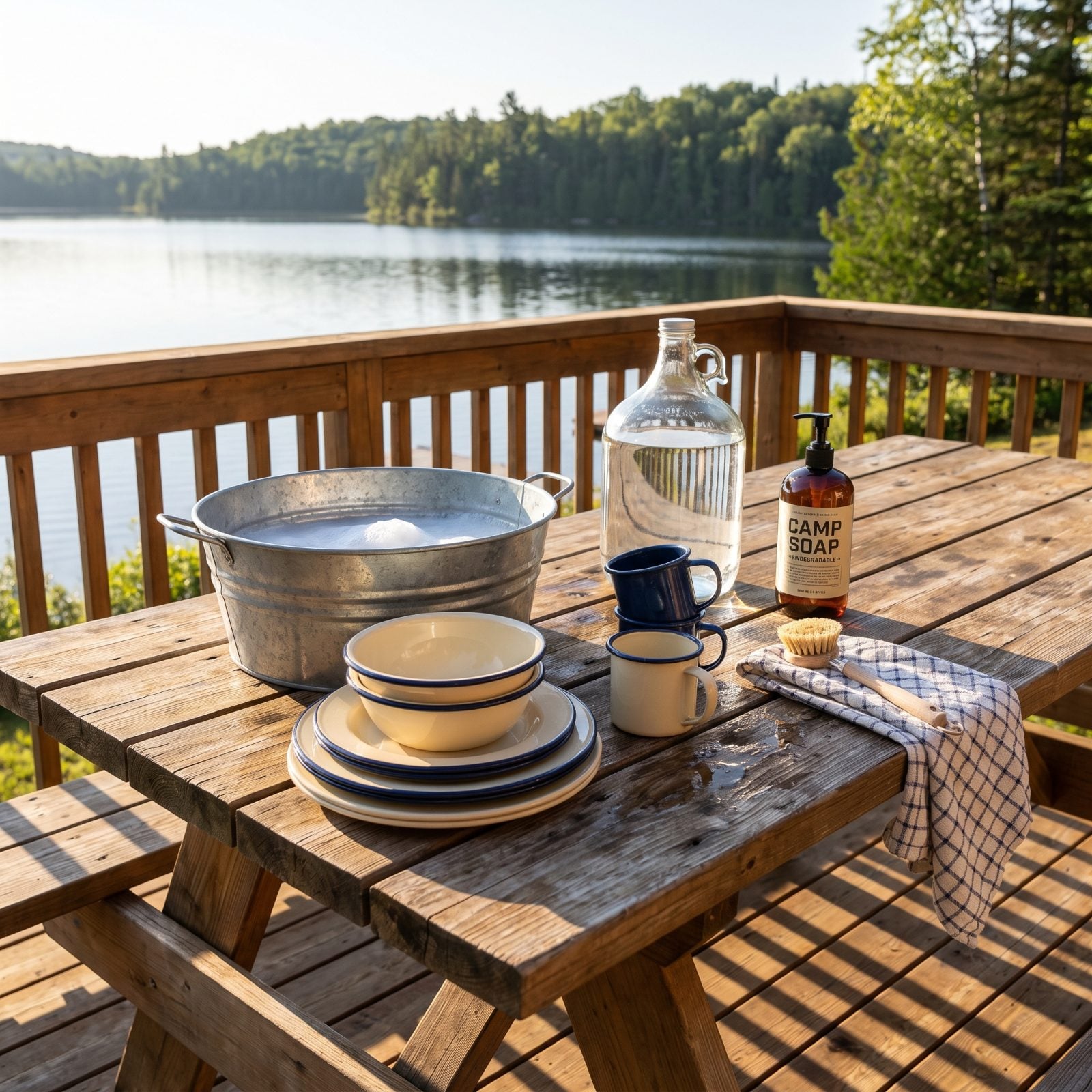 Stop Washing Dishes in the Lake With Biodegradable Soap