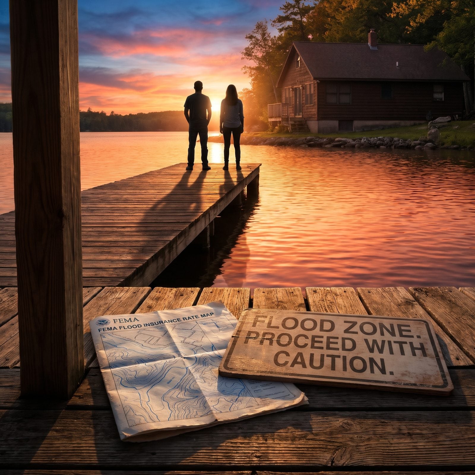 The Sunset Makes You Forget to Ask About Flood Insurance