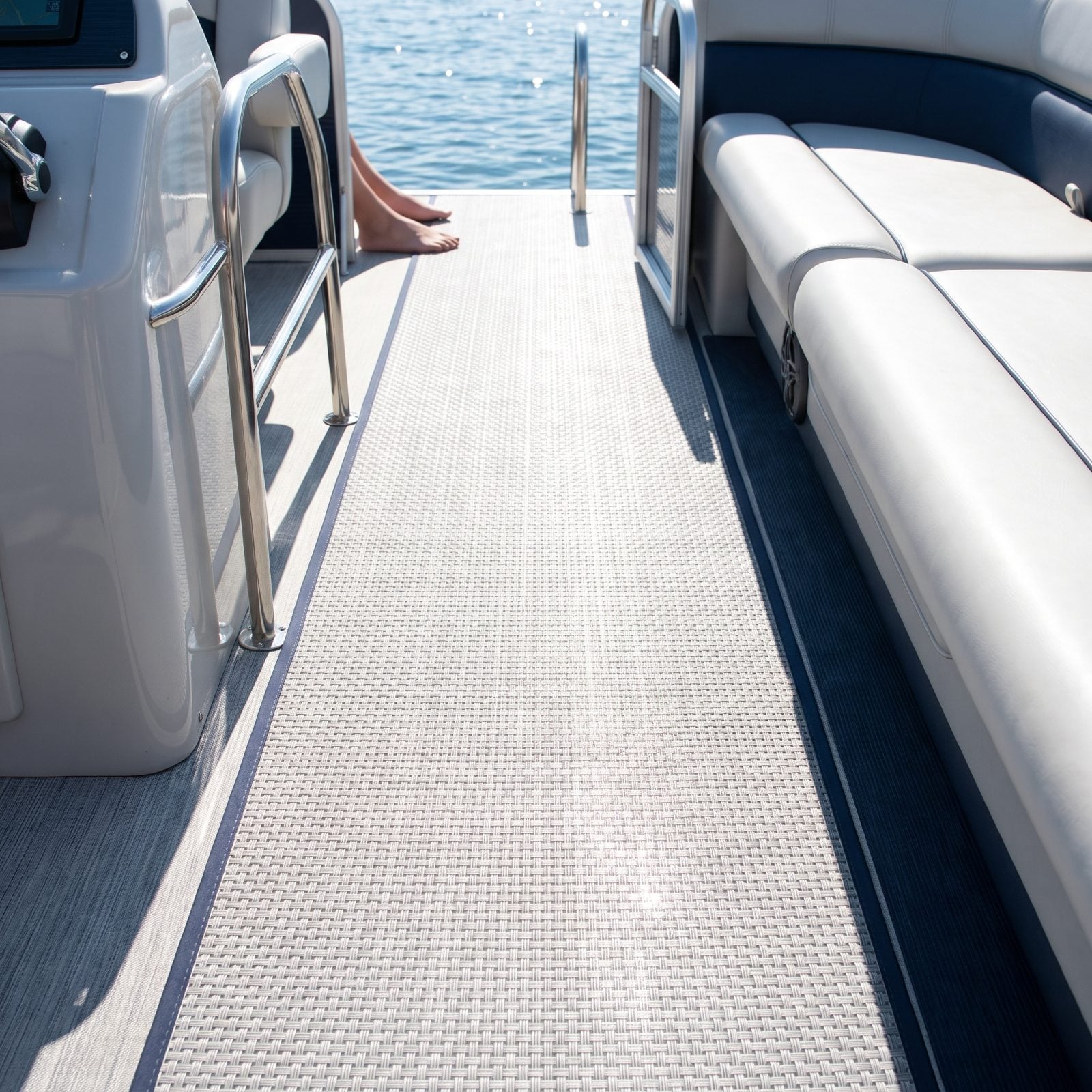 Swap the Carpet for Marine-Grade Woven Vinyl Flooring