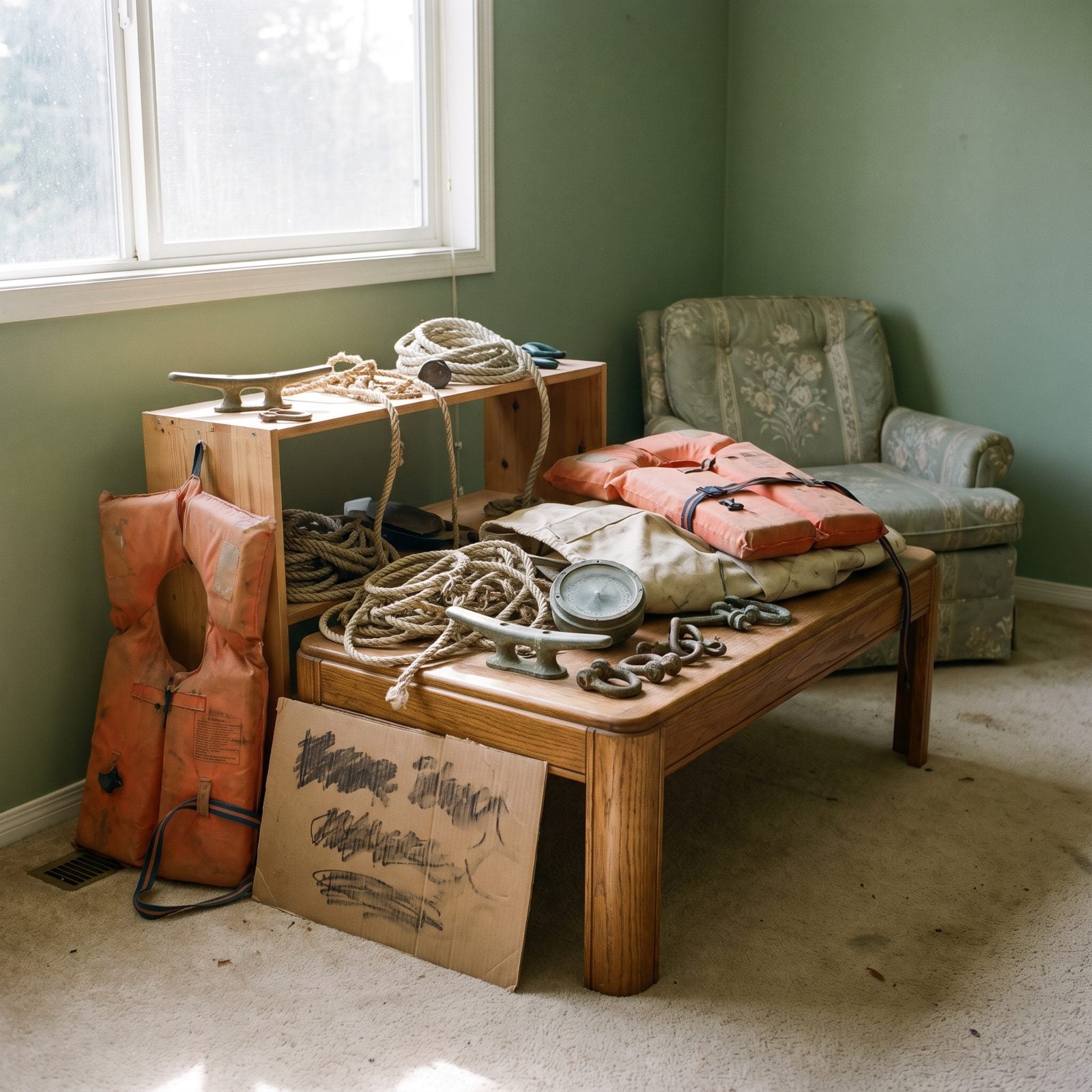 A Swap Shelf for Used Marine Gear
