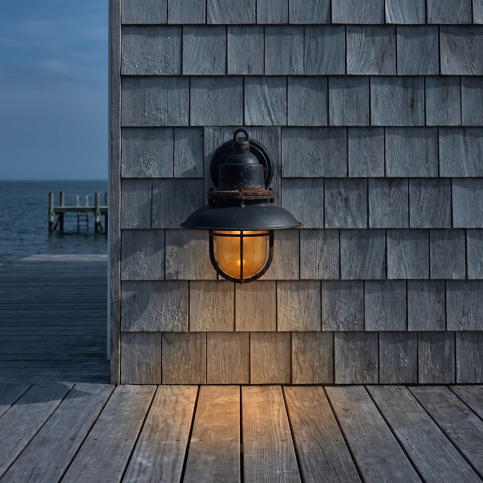 Switch Seaward Outdoor Fixtures to Shielded Amber Lighting