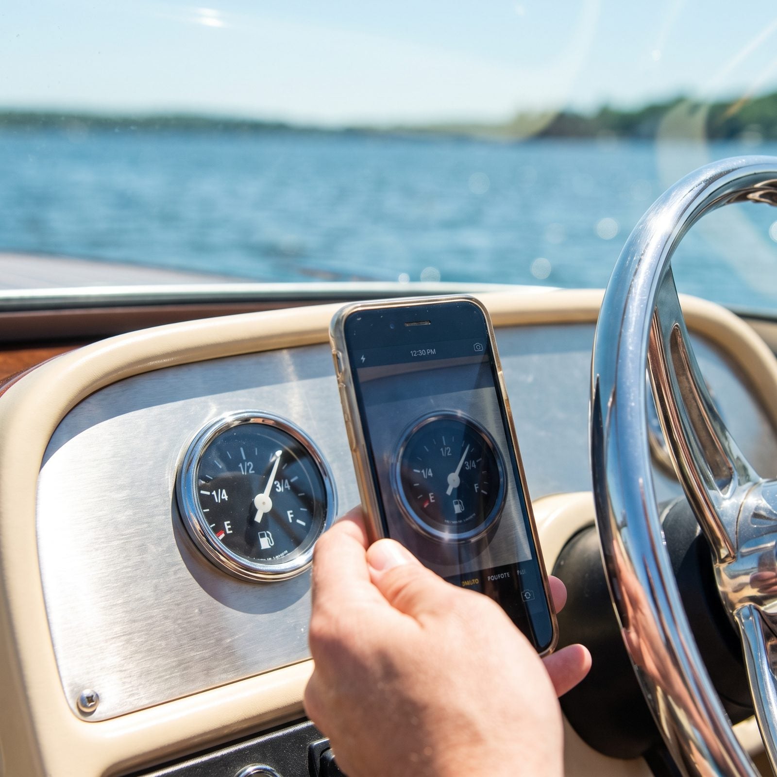 Take a Timestamped Photograph of the Fuel Gauge Before Long Runs
