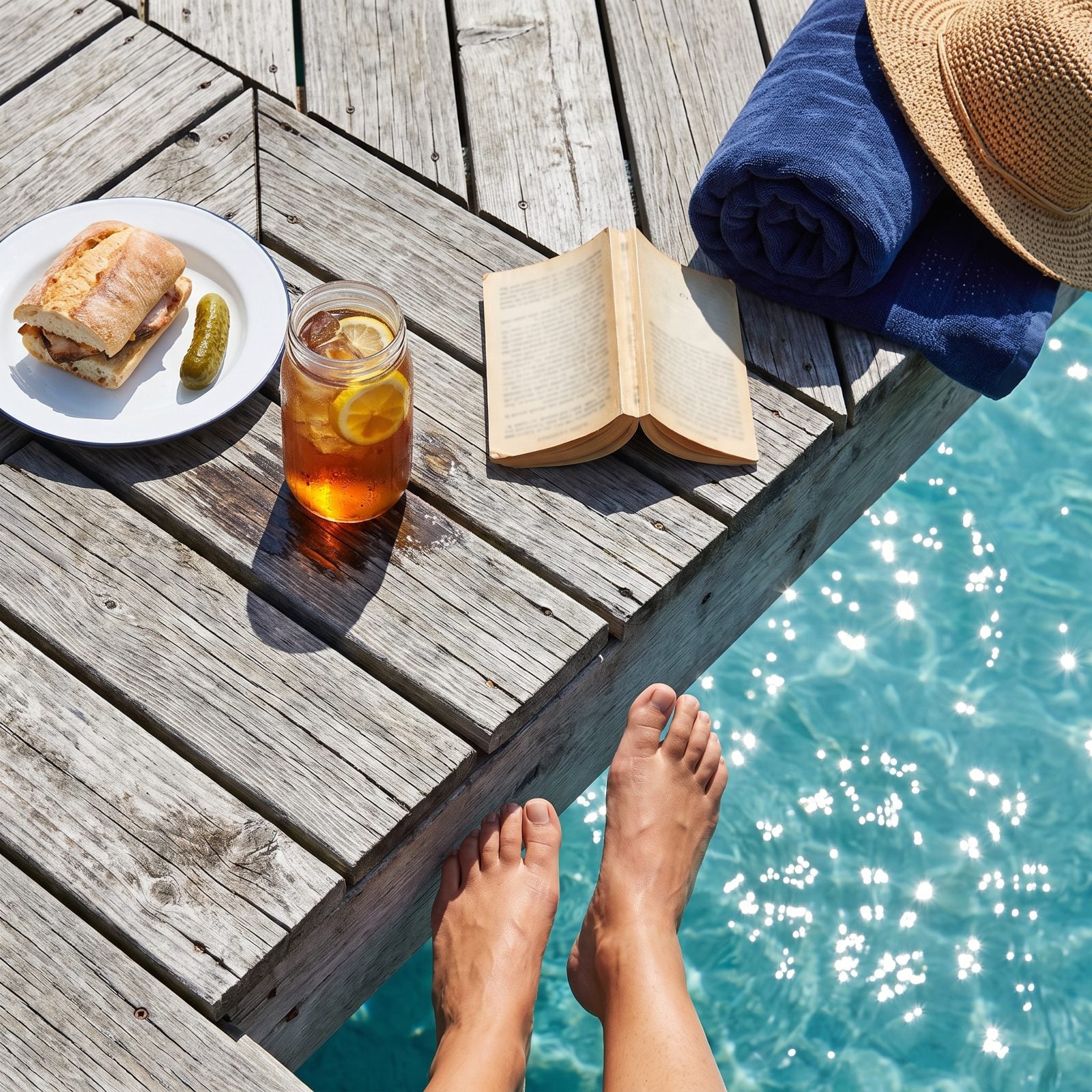 Take Your Lunch to the Dock Even on Workdays