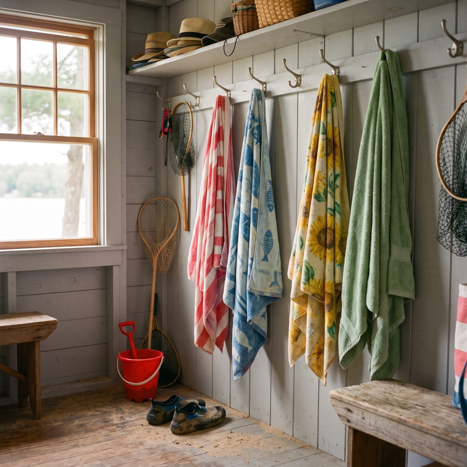 Towels That Didn't Fully Dry From June to Labor Day