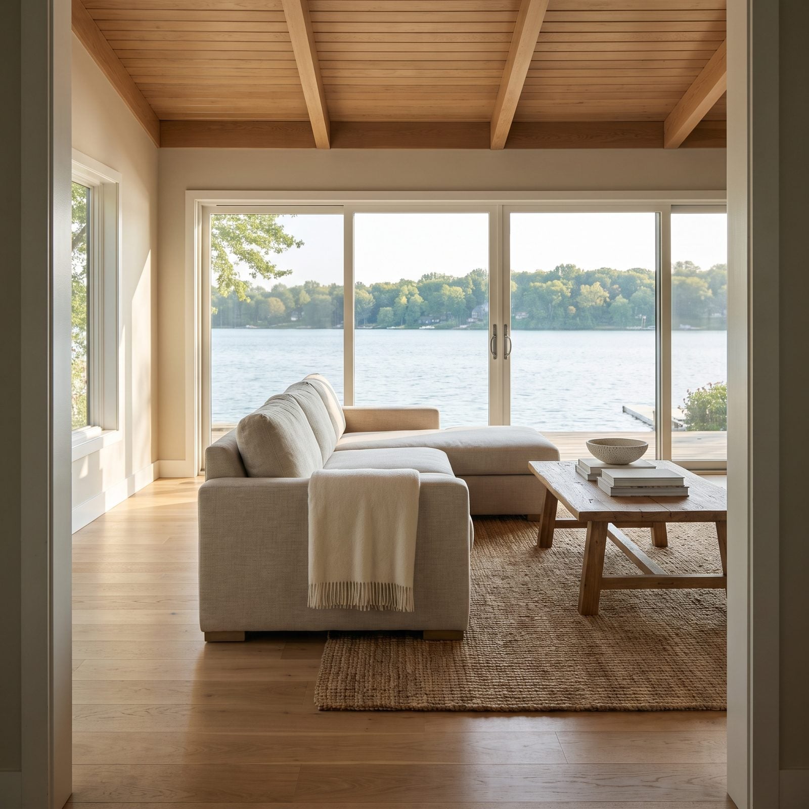 An Unobstructed View From the Main Living Area