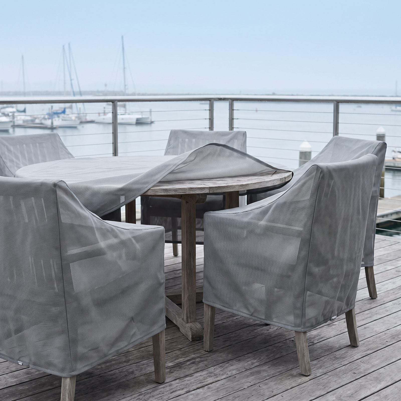 Use Breathable Mesh Furniture Covers Instead of Solid Tarps