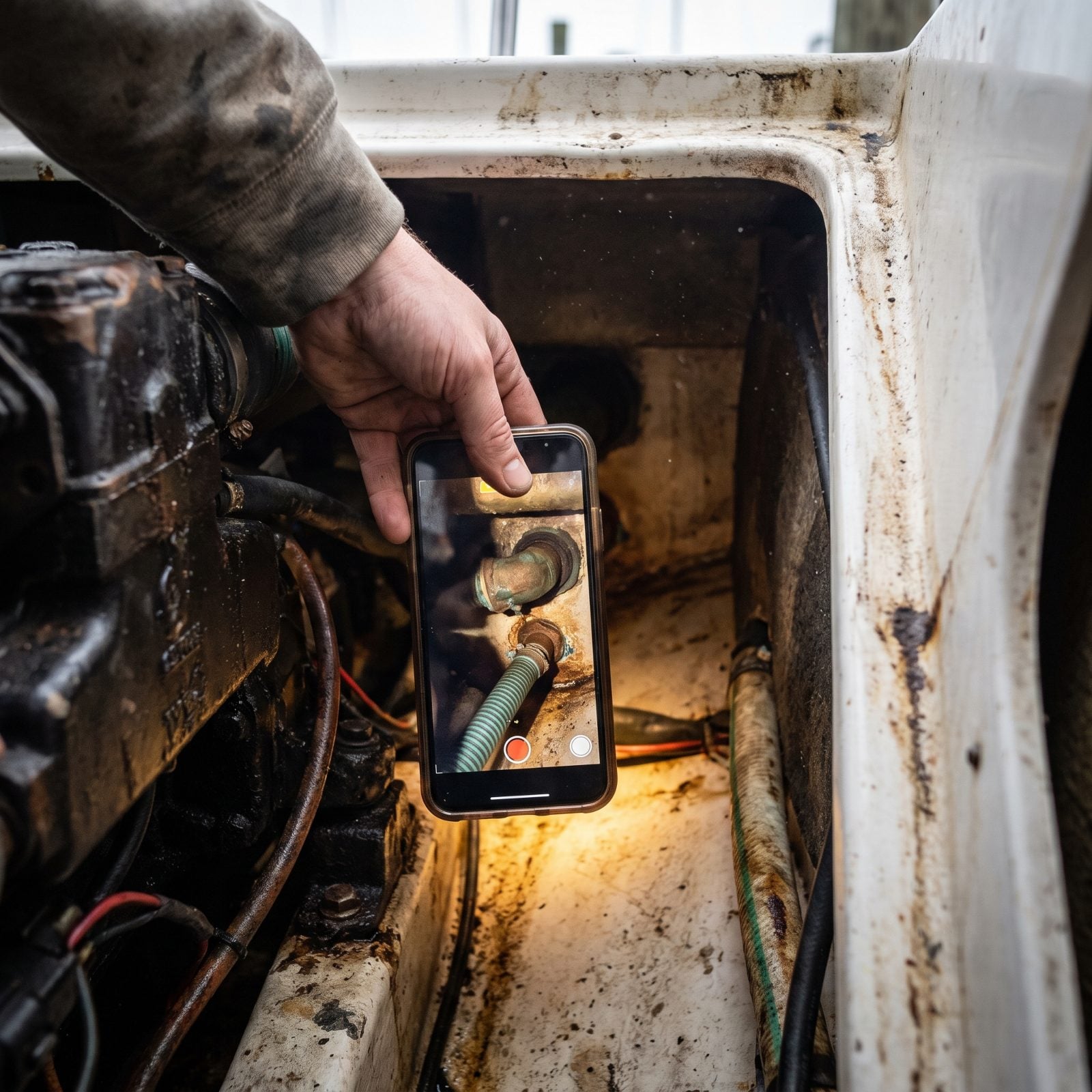 Use a Phone Camera to Inspect Spaces Too Tight for a Head