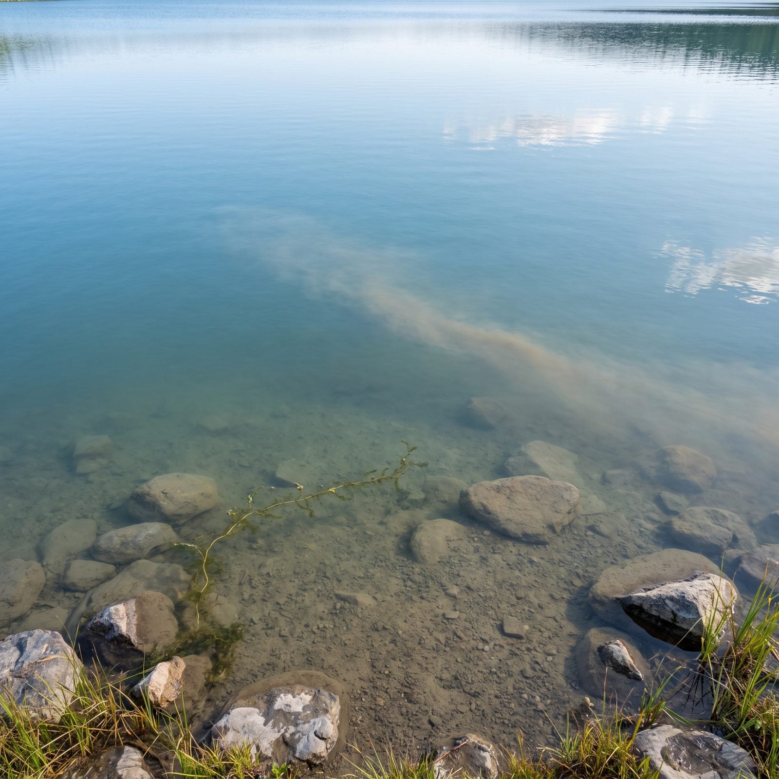 Water That Recovers Its Usual Clarity After a Storm