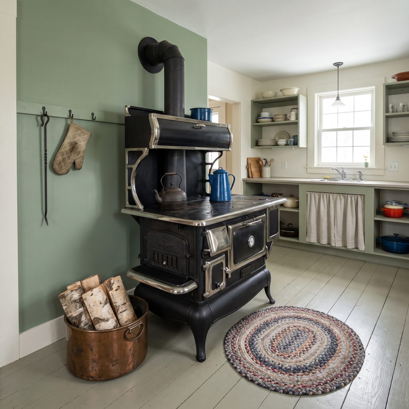 The Wood-Burning Cookstove That Ran the Whole Kitchen