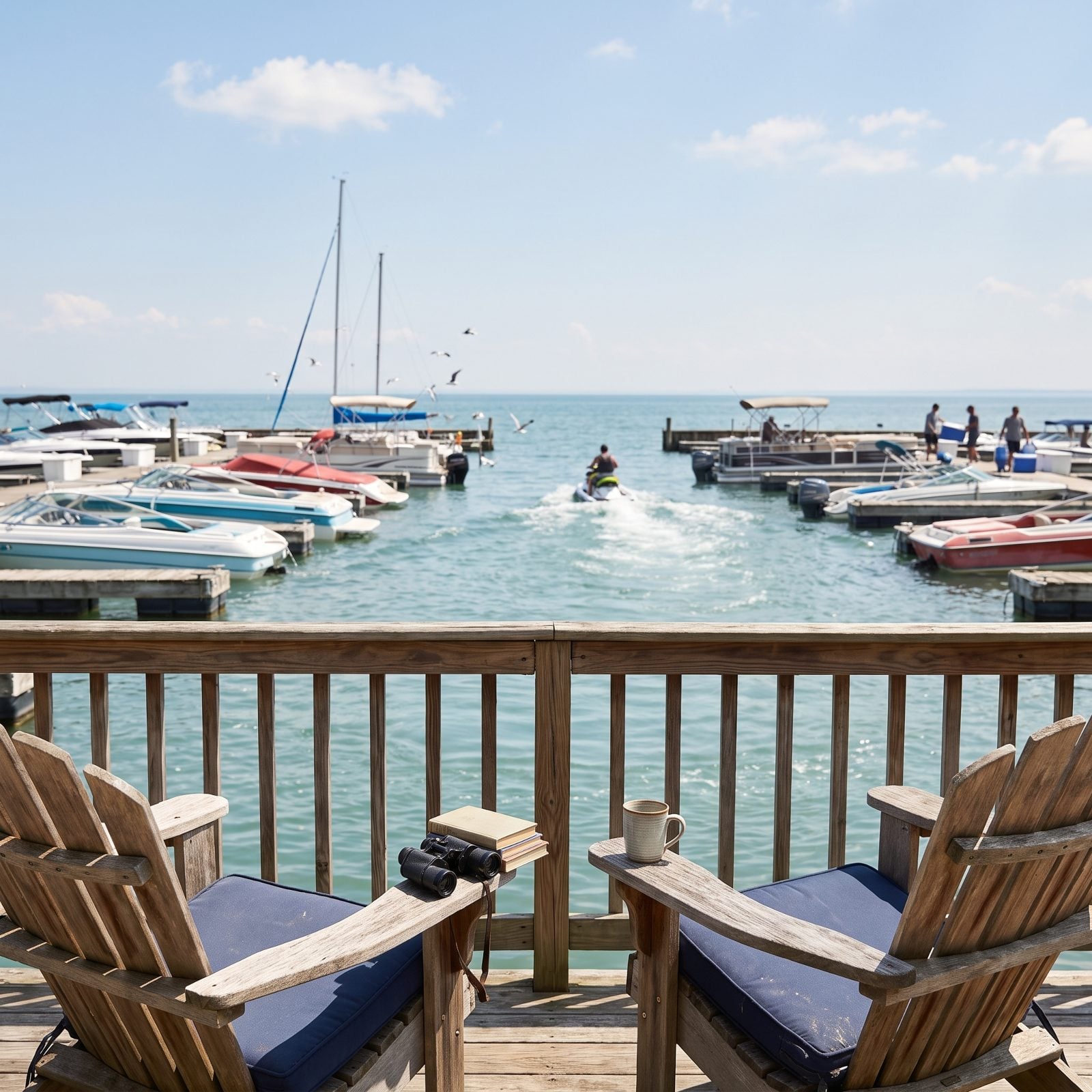 You Believe the Marina Noise Will Stop Bothering You