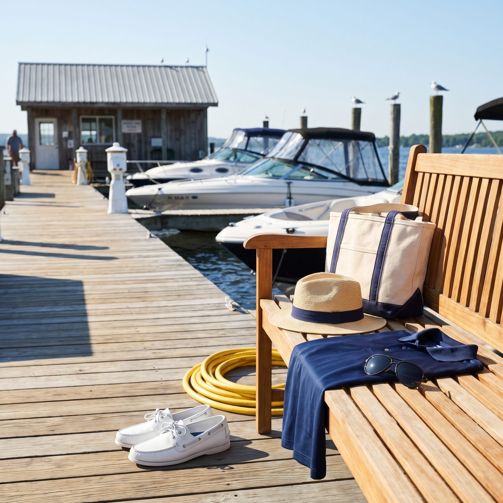 You Dress for the Marina Like There's an Alumni Photographer
