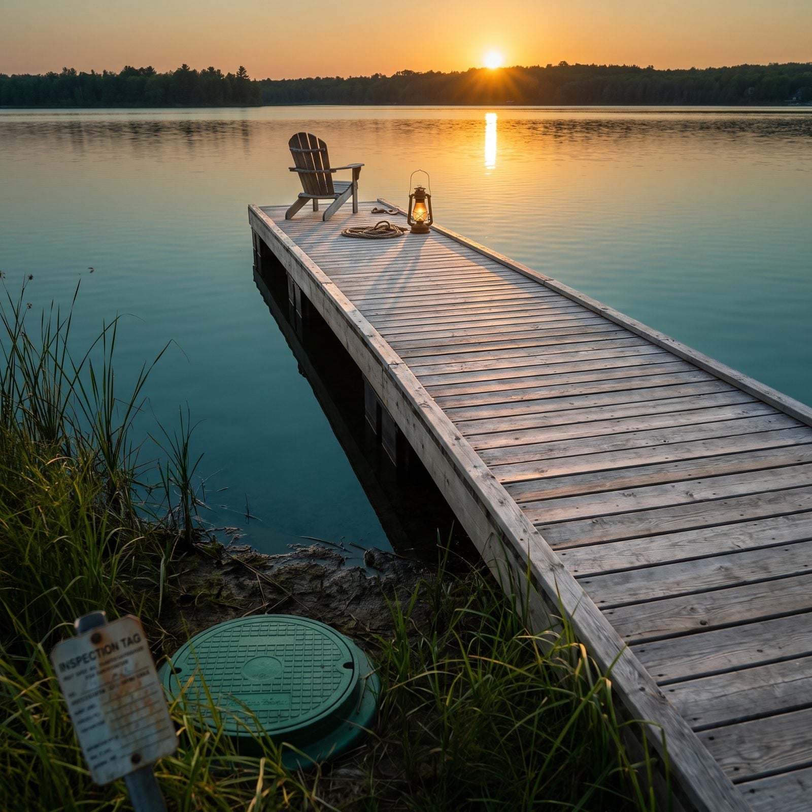 You Fall for the Dock Before Checking the Septic Tank