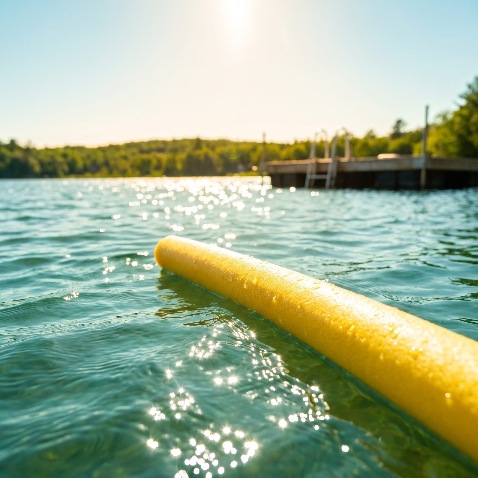 You Feel Richer Floating on a Pool Noodle Than Anywhere Else