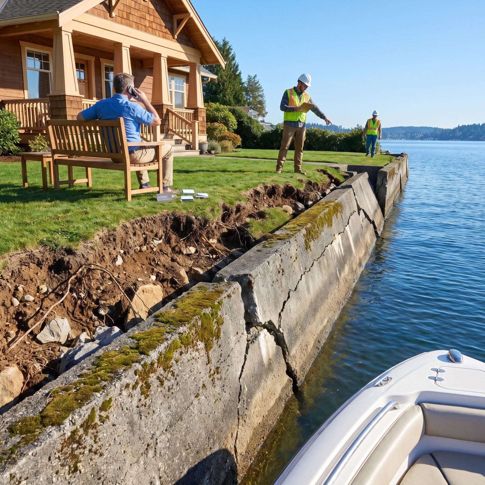 You Keep Calling Inspectors Until One Likes the Seawall
