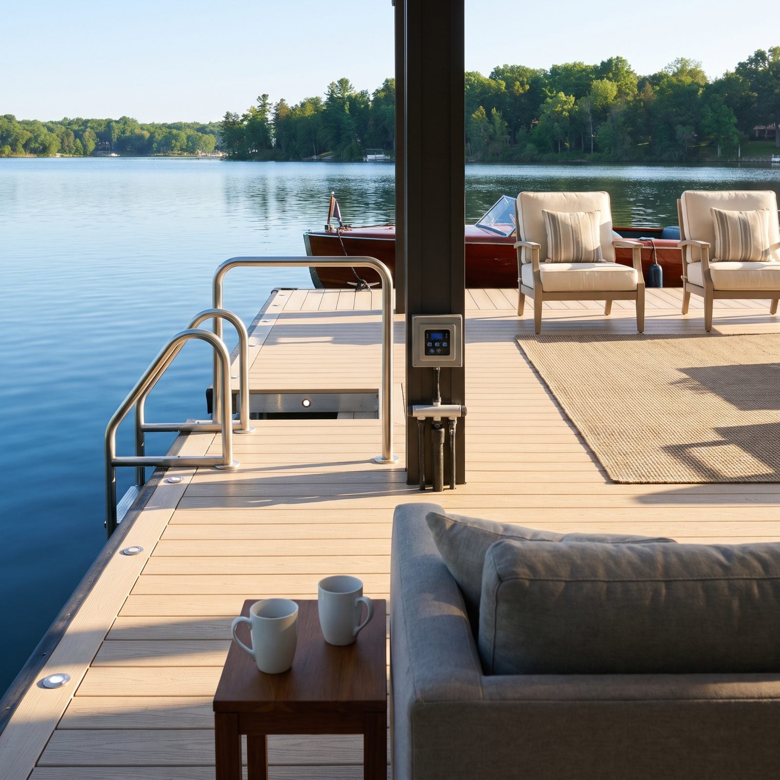 You Need Guests to Notice the Heated Dock Immediately