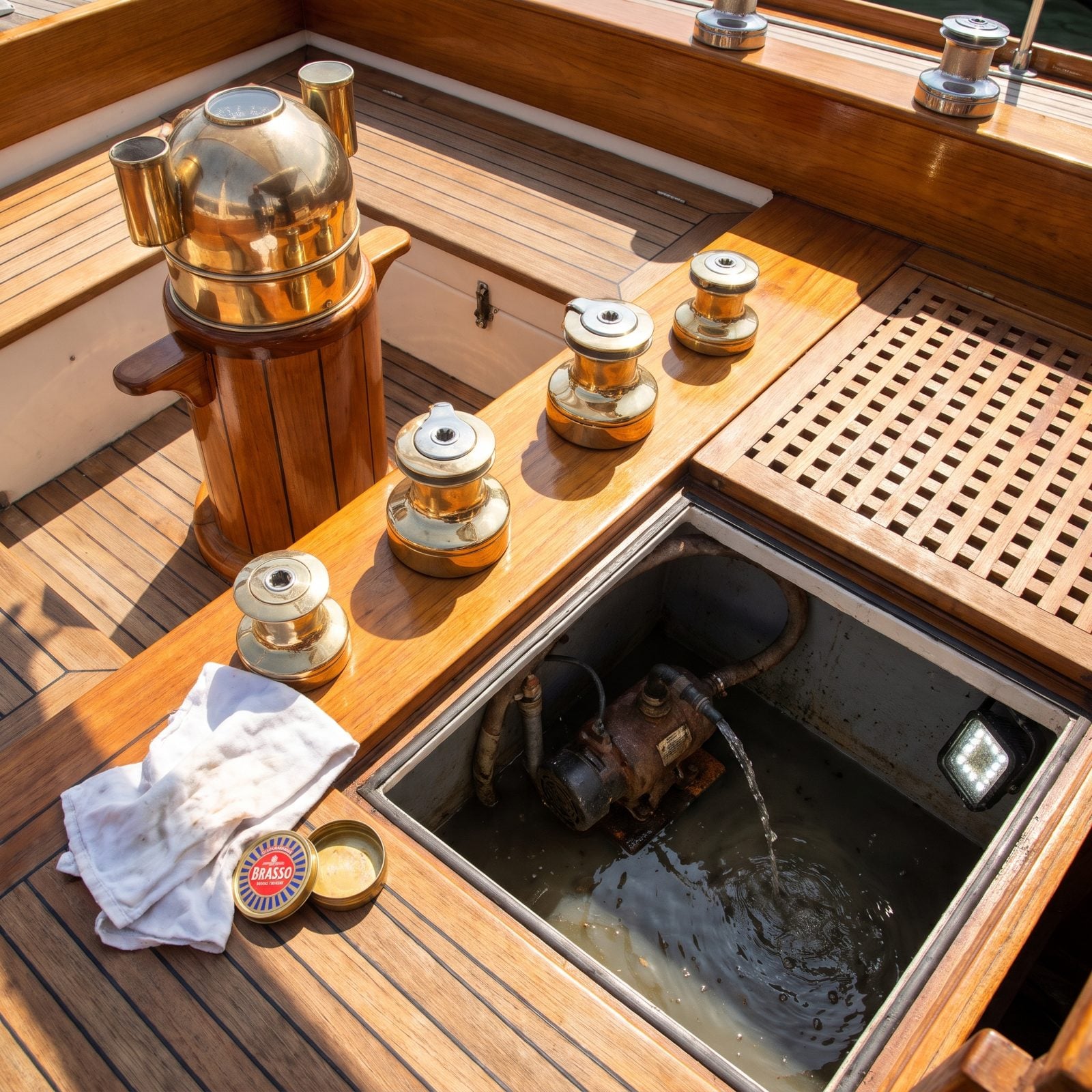 You Polish the Brass While the Bilge Pump Struggles