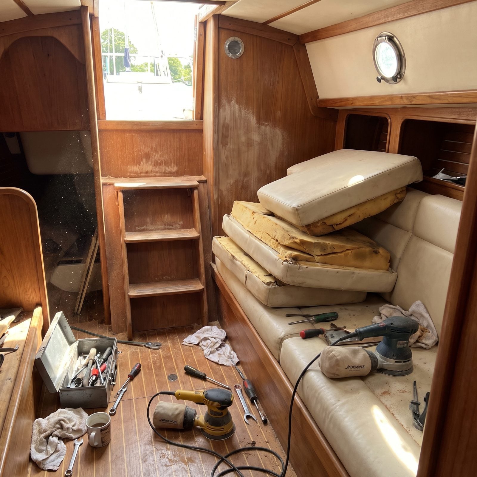 You Stop Inviting Friends Aboard Until the Cabin Is Presentable