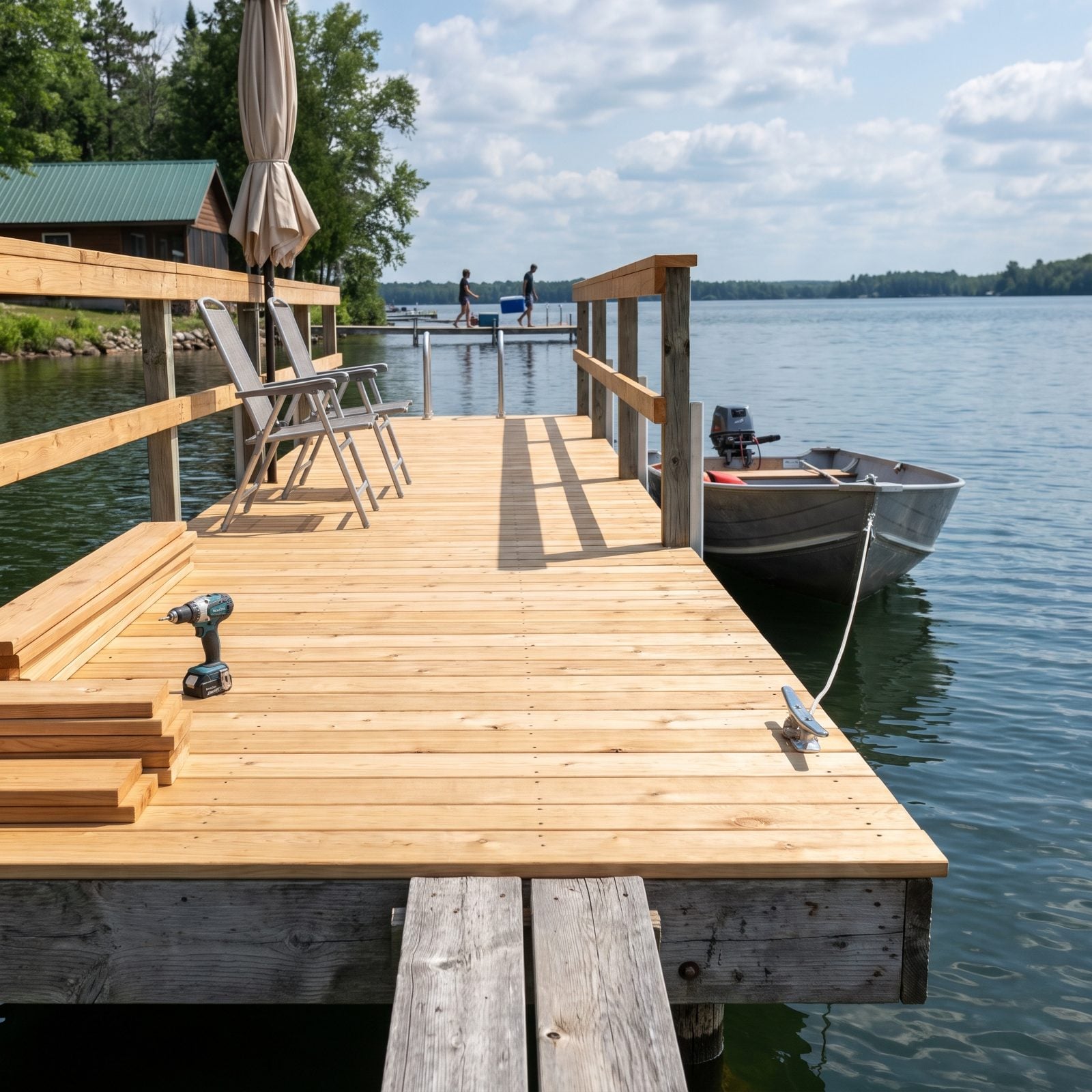 You Upgrade the Dock Right Before the Big Family Reunion