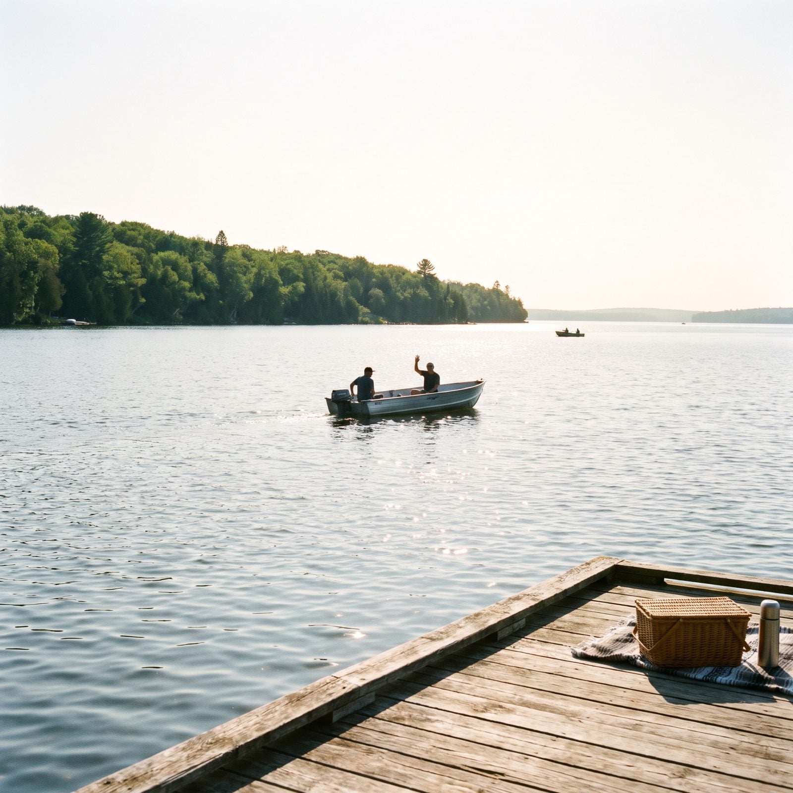You Wave at Every Passing Boat Without Thinking