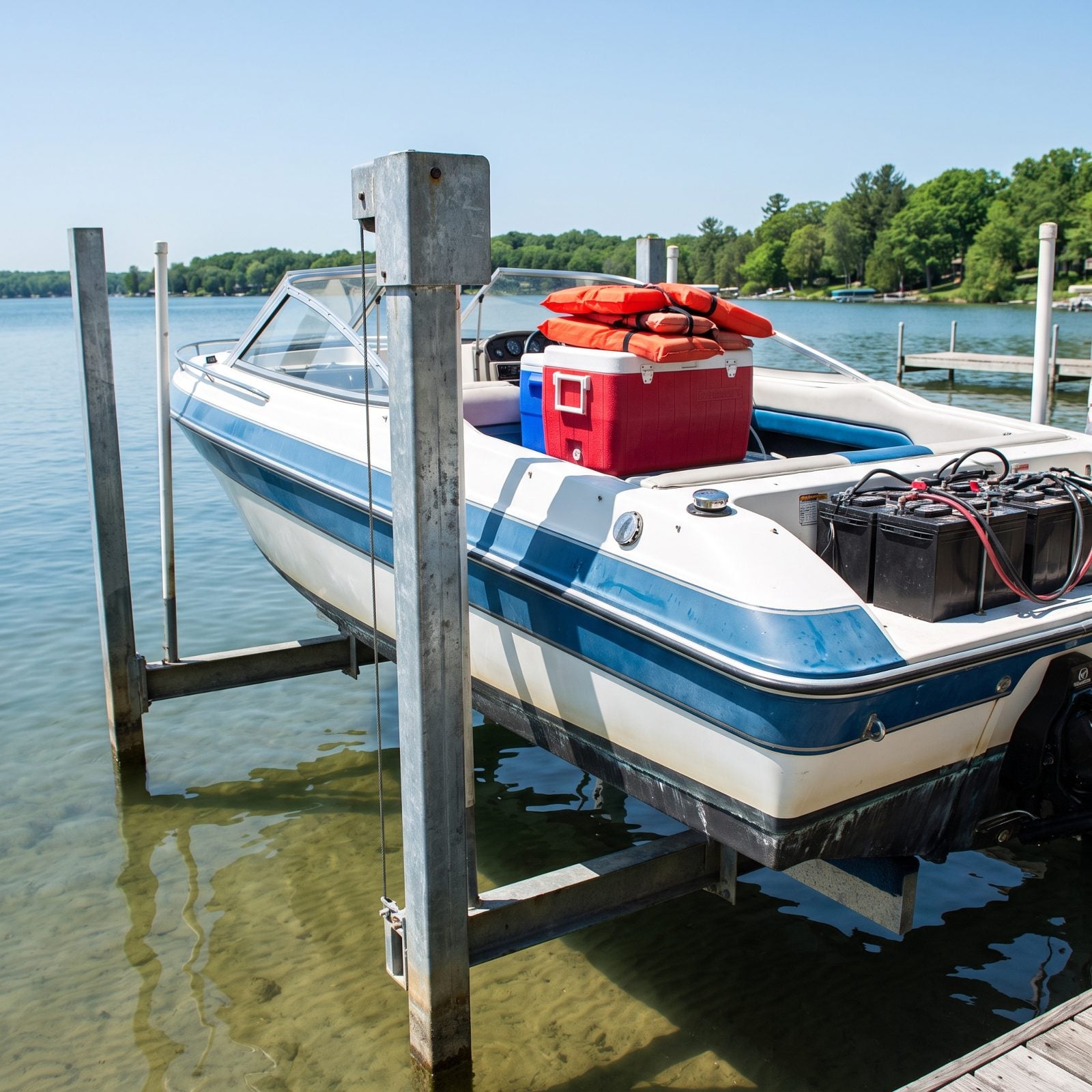 Your Boat-Lift Capacity Has to Include Fuel, Batteries and All the Stuff You Leave Aboard