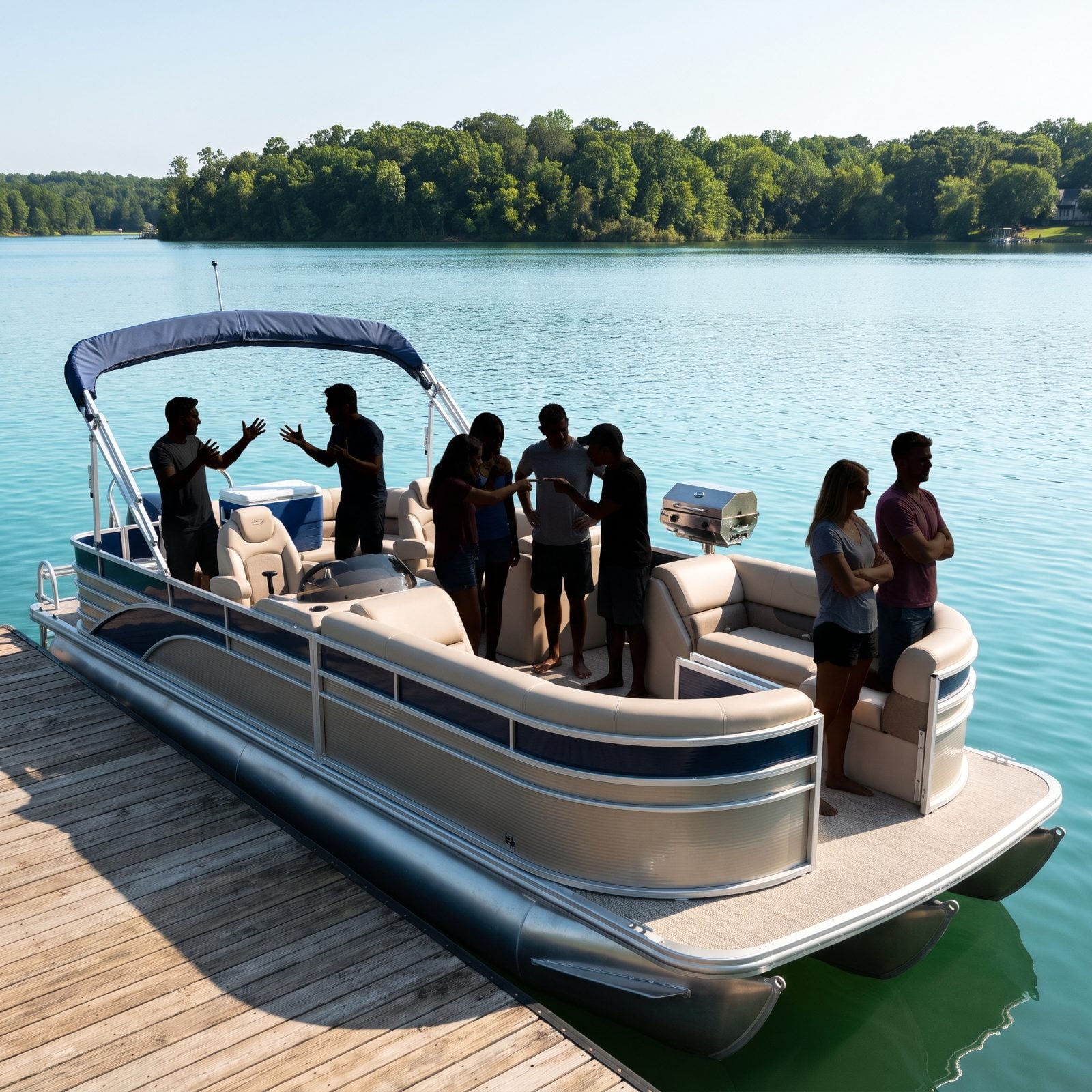 Your Friends All Have Opinions About the Pontoon
