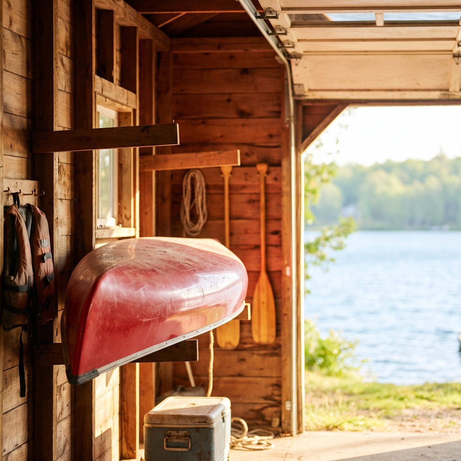 Your Stored Canoe Makes Trying Another Lake Feel Wasteful